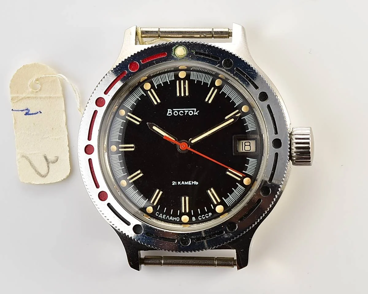 TIME CAPSULE: Soviet Vostok Amphibia mechanical watch with automatic self-winding movement - New Old Stock (NOS)!
