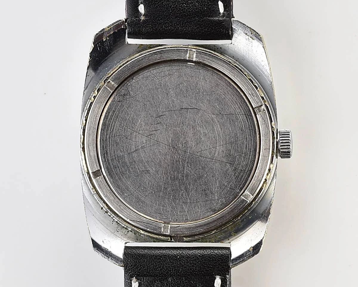Export Wostok (Vostok) mechanical watch with beautiful textured teal dial