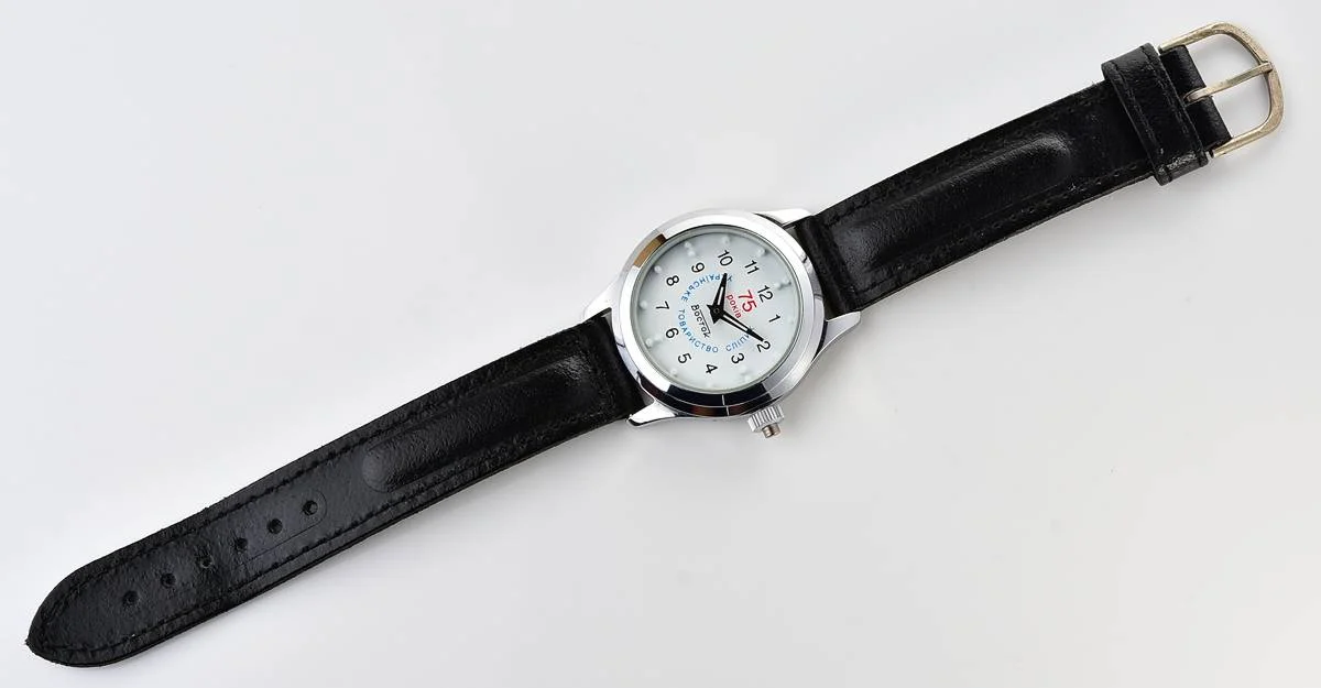 🇺🇦 TIME CAPSULE: Vostok Braille mechanical watch – New Old Stock (NOS)!
