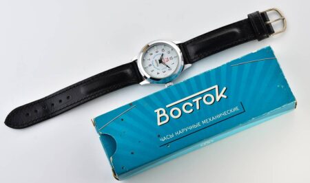 TIME CAPSULE: Vostok Braille mechanical watch – new old stock(NOS)!