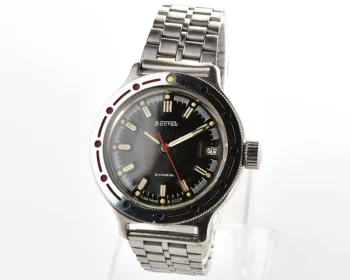 Soviet Vostok Amphibia mechanical watch with automatic self-winding movement!