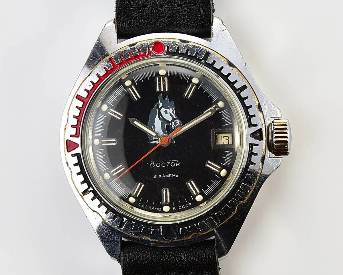 Vostok Komandirskie mechanical watch with automatic self-winding movement