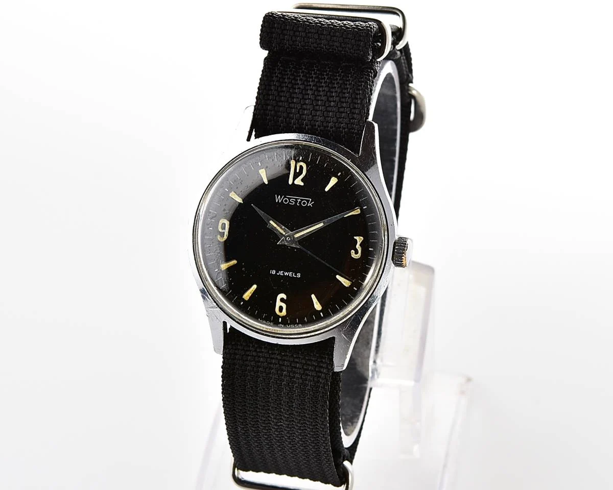 Rare Soviet Vostok Model 401212 military style mechanical watch