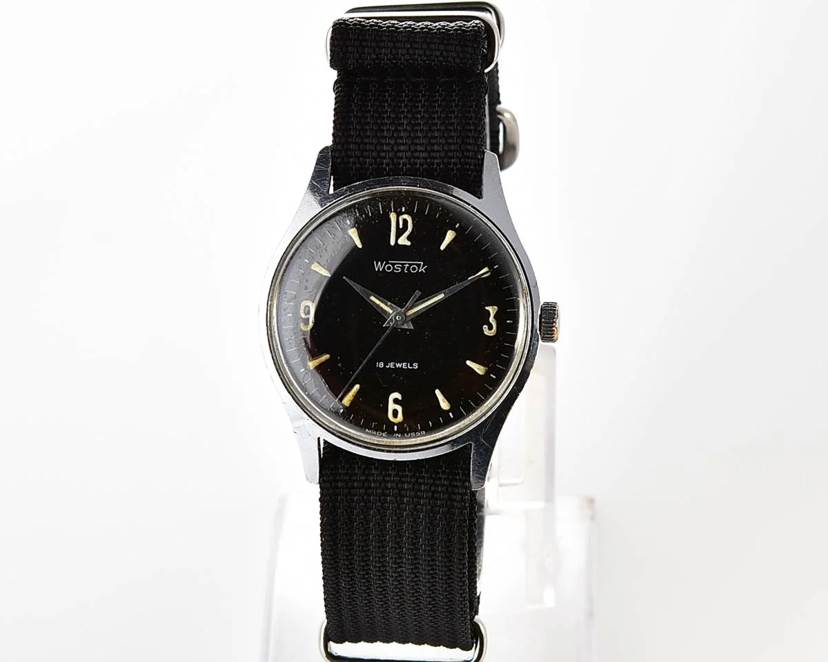 Rare Soviet Vostok Model 401212 military style mechanical watch