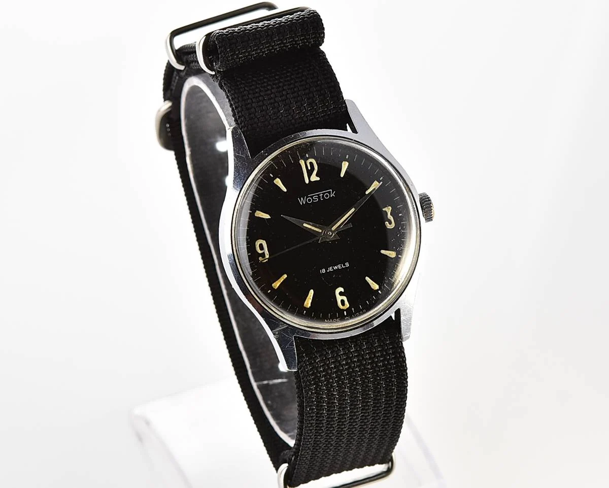 Rare Soviet Vostok Model 401212 military style mechanical watch
