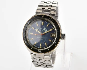 Vostok Amphibia Diver wrist watch (Scuba Dude), with steel bracelet