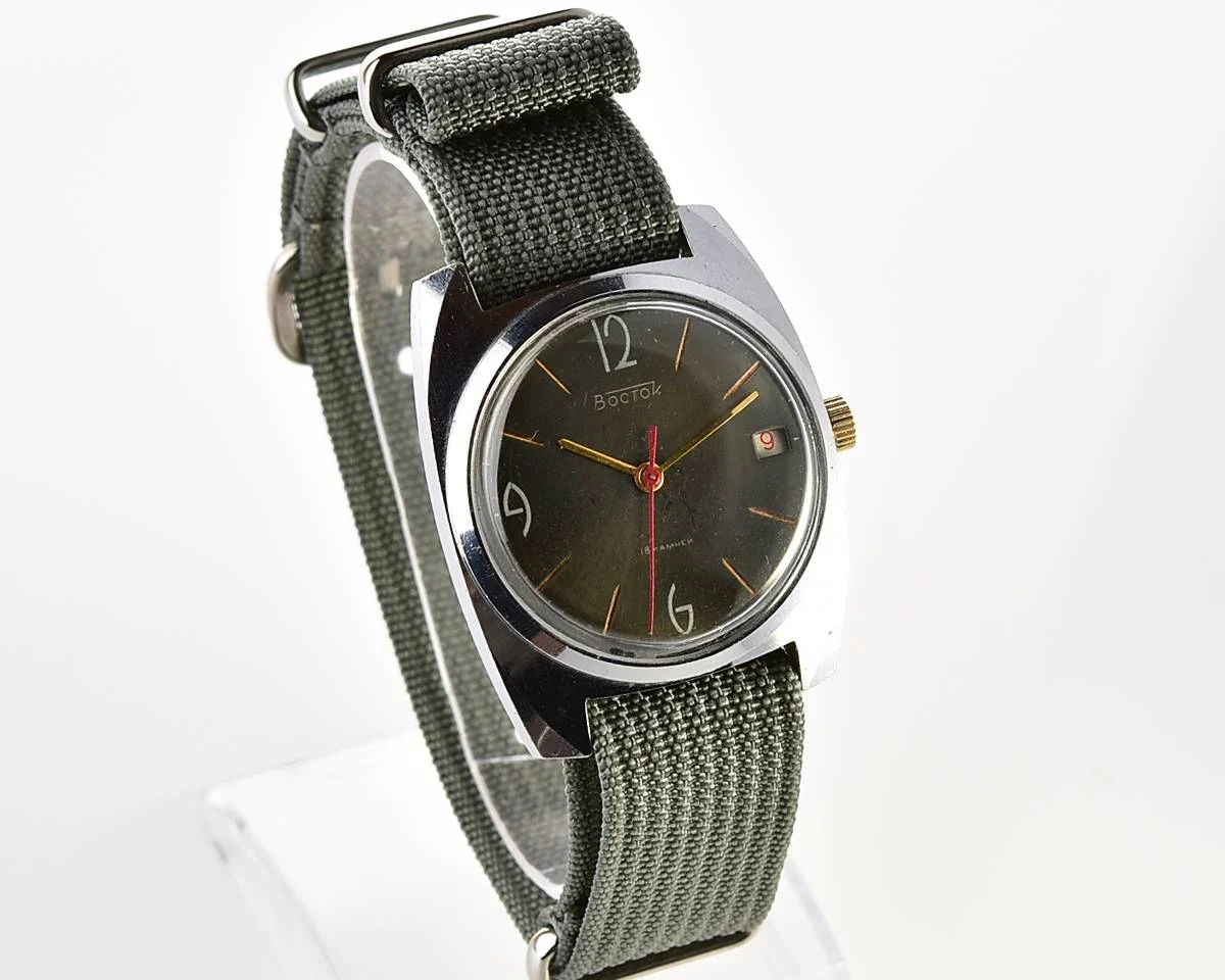 Soviet Vostok mechanical wristwatch