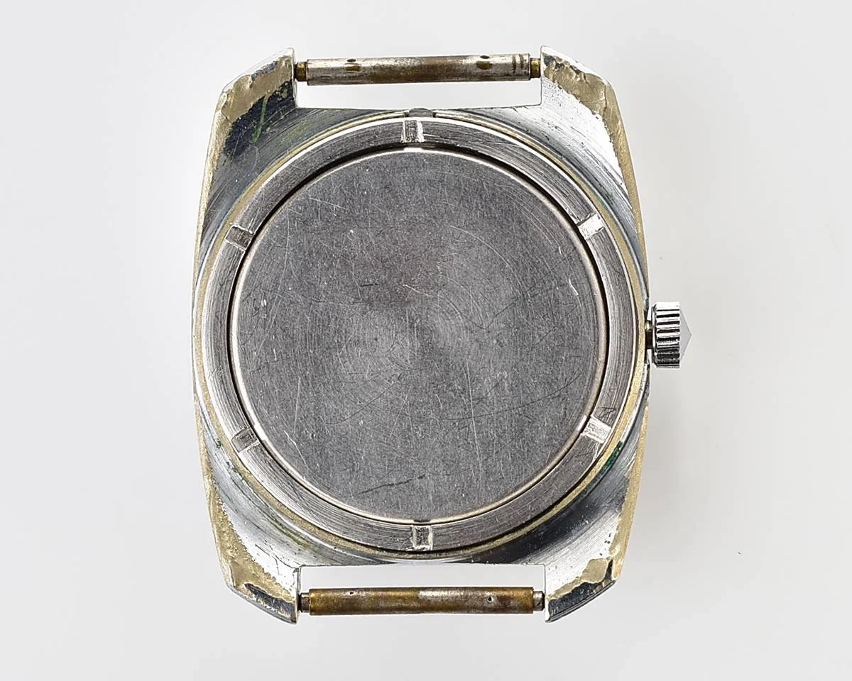 Export Wostok (Vostok) mechanical watch with beautiful textured teal dial