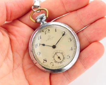 Vintage Kirovskie Soviet pocket watch from 50s