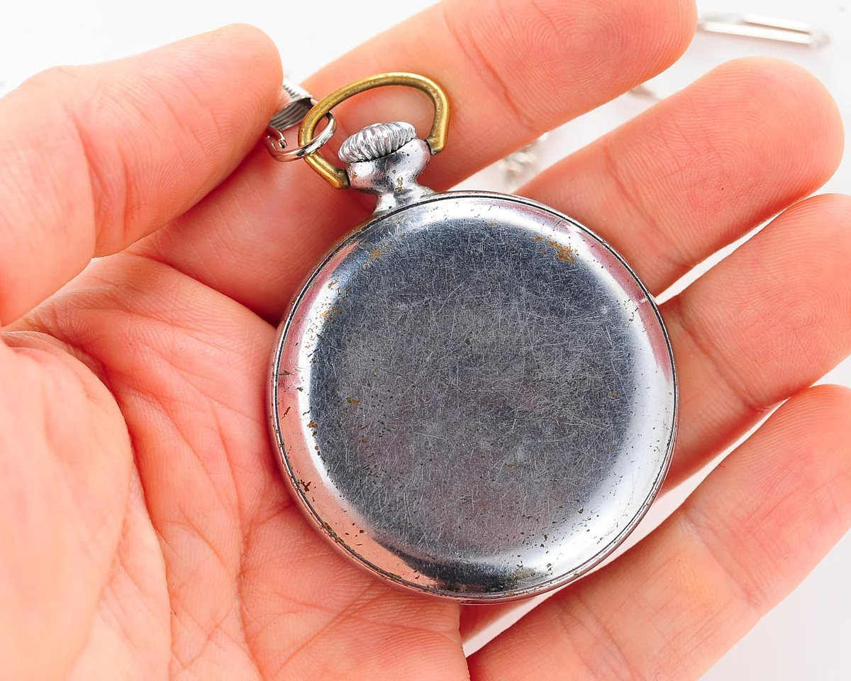 Vintage Kirovskie Soviet pocket watch from 50s