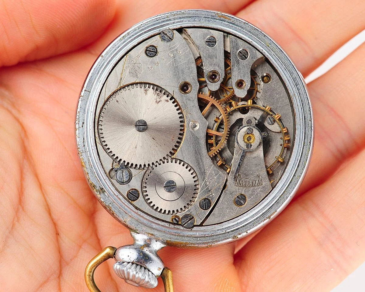 Vintage Kirovskie Soviet pocket watch from 50s