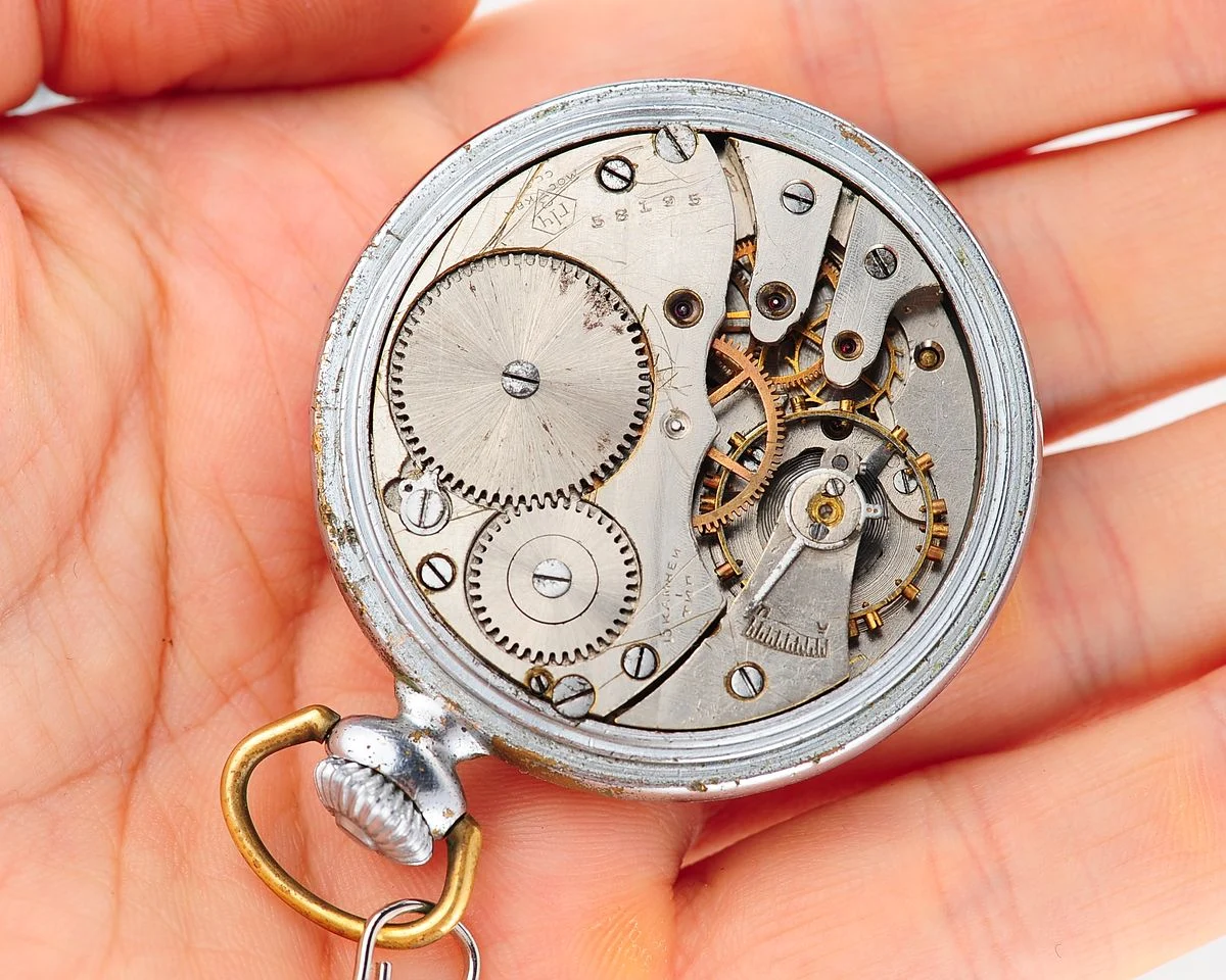 Vintage Kirovskie Soviet pocket watch from 50s