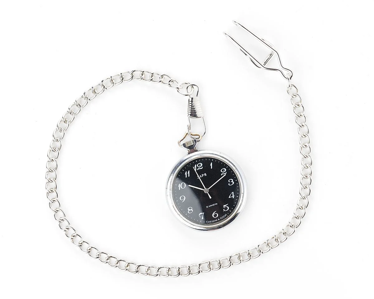 Vintage Soviet mechanical Zaria pocket watch / pendant