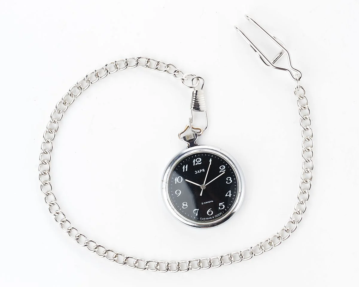 watch Zarya pocket small black 3458-SCS_5737