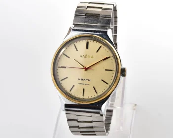 Soviet Chaika quartz wristwatch