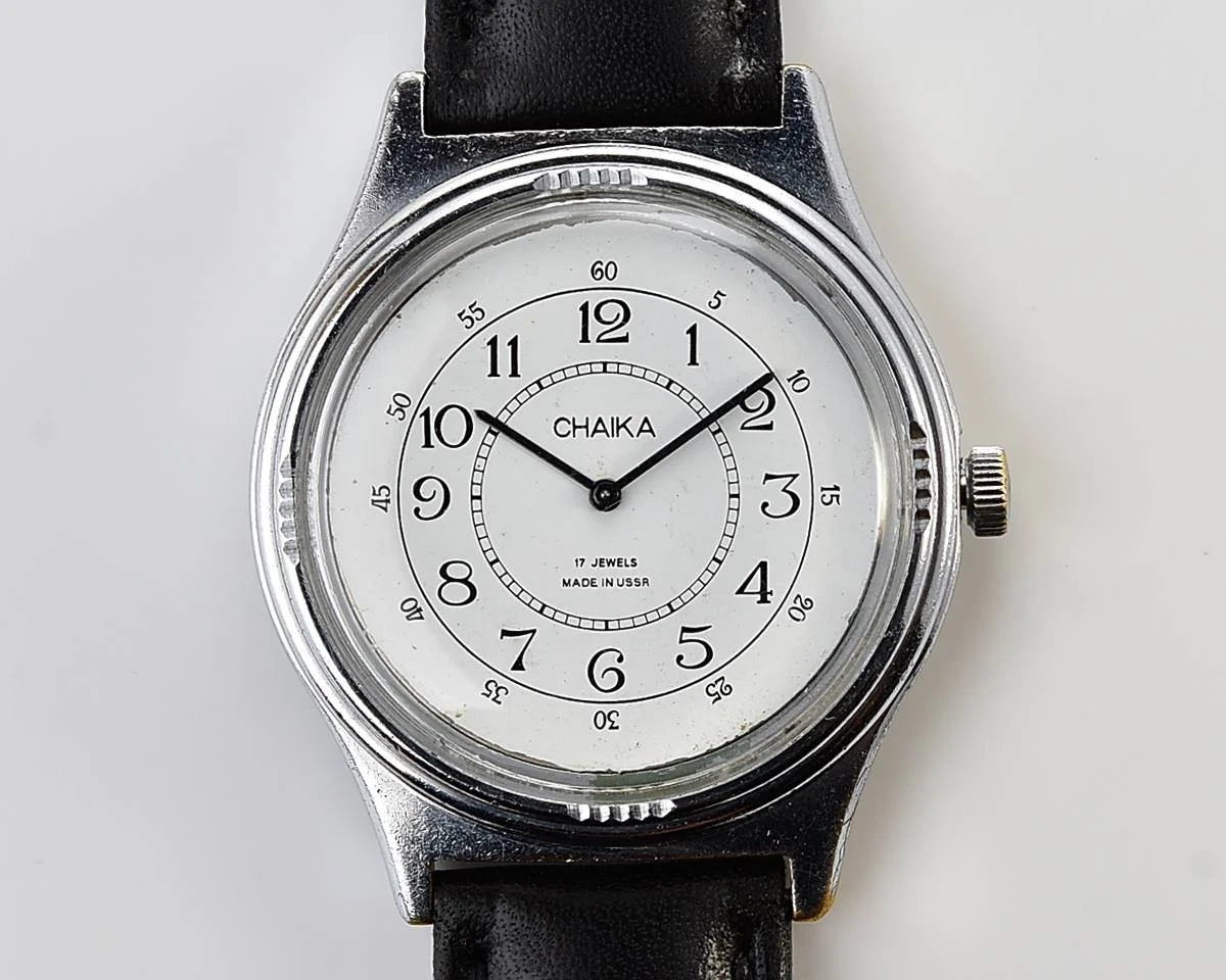 Chaika Soviet mechanical watch