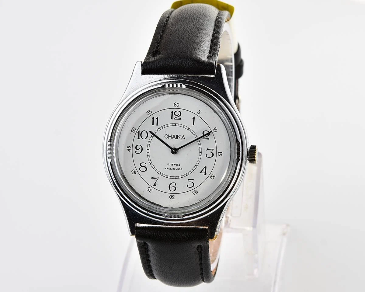 Chaika Soviet mechanical watch