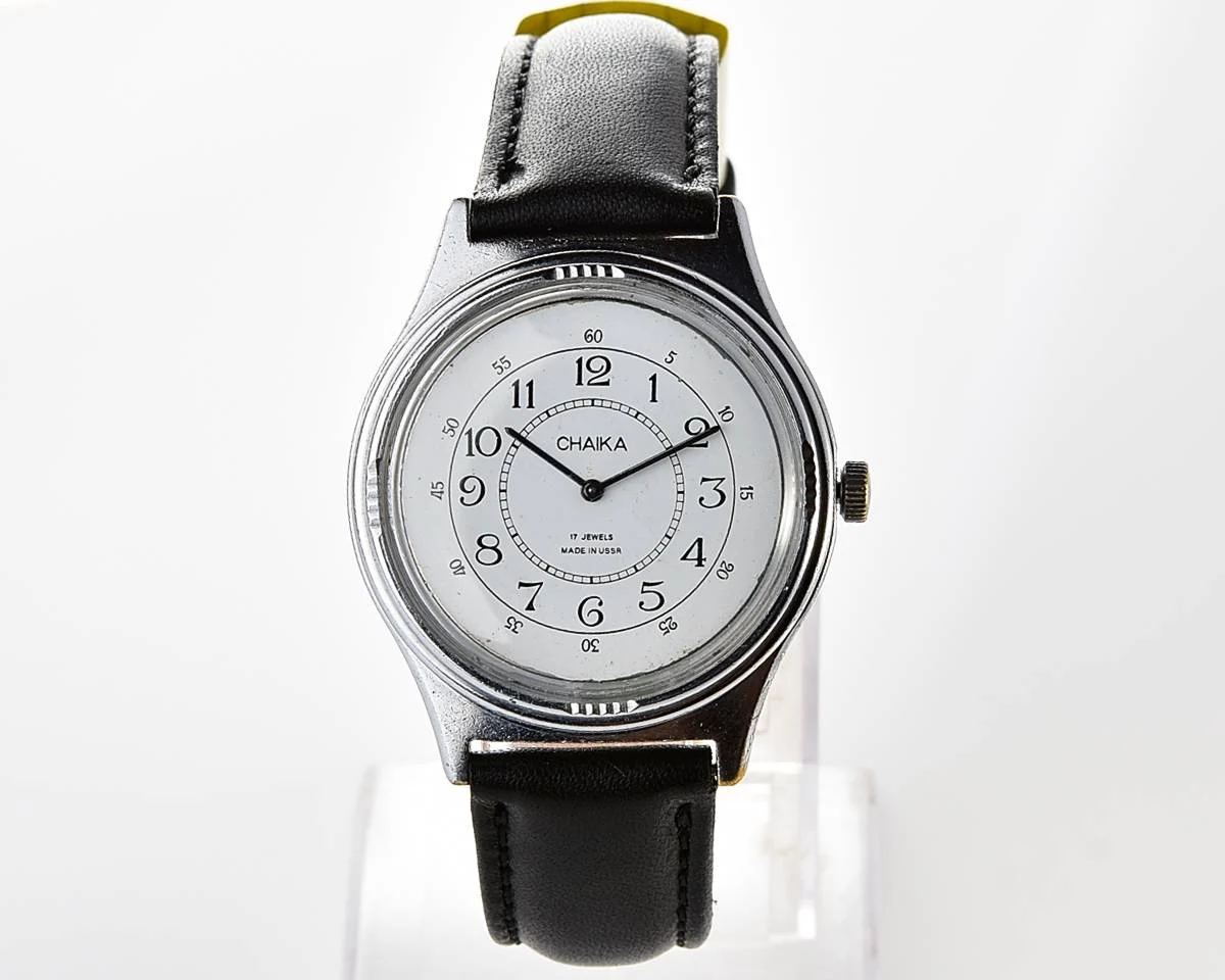 Chaika Soviet mechanical watch