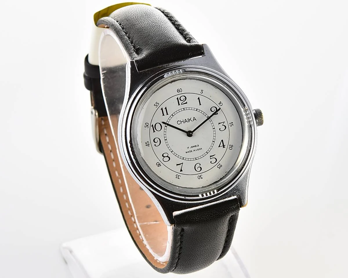 Chaika Soviet mechanical watch