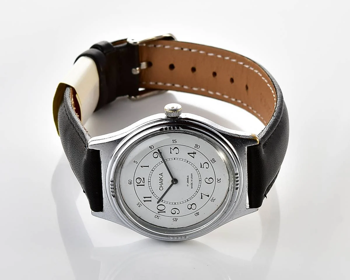 Chaika Soviet mechanical watch