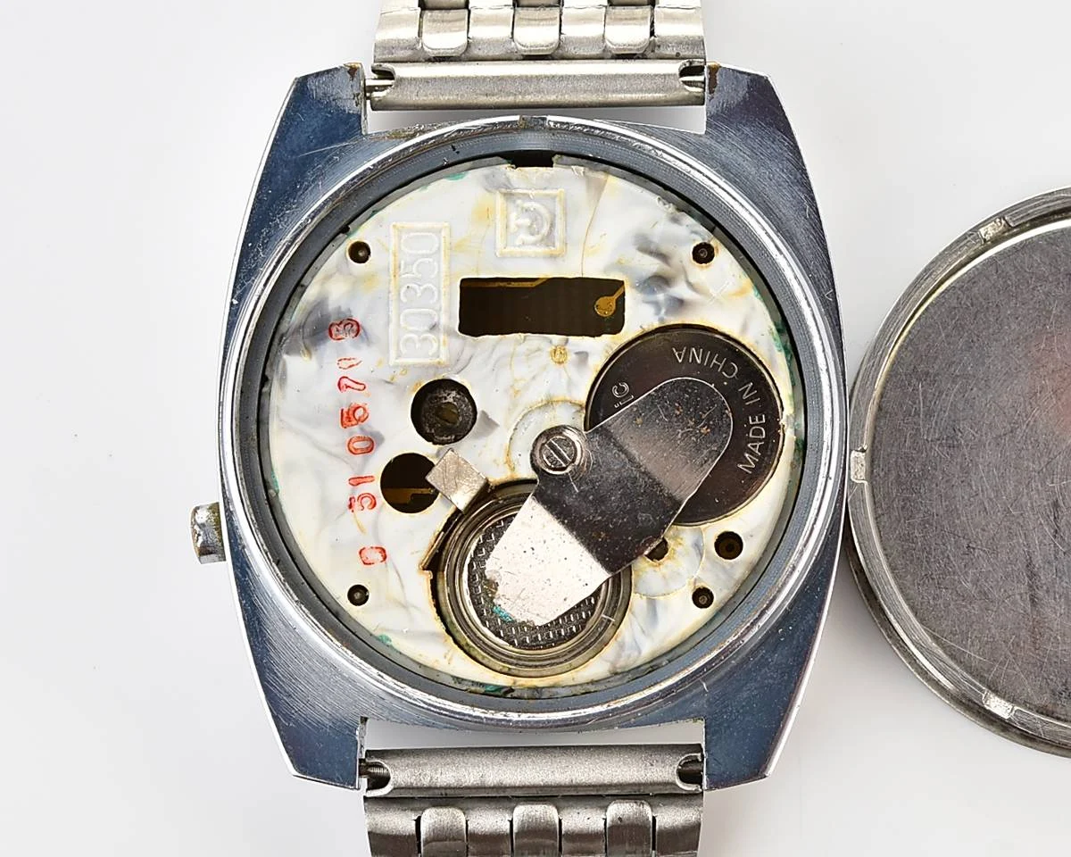 Large vintage USSR digital watch Electronika 5