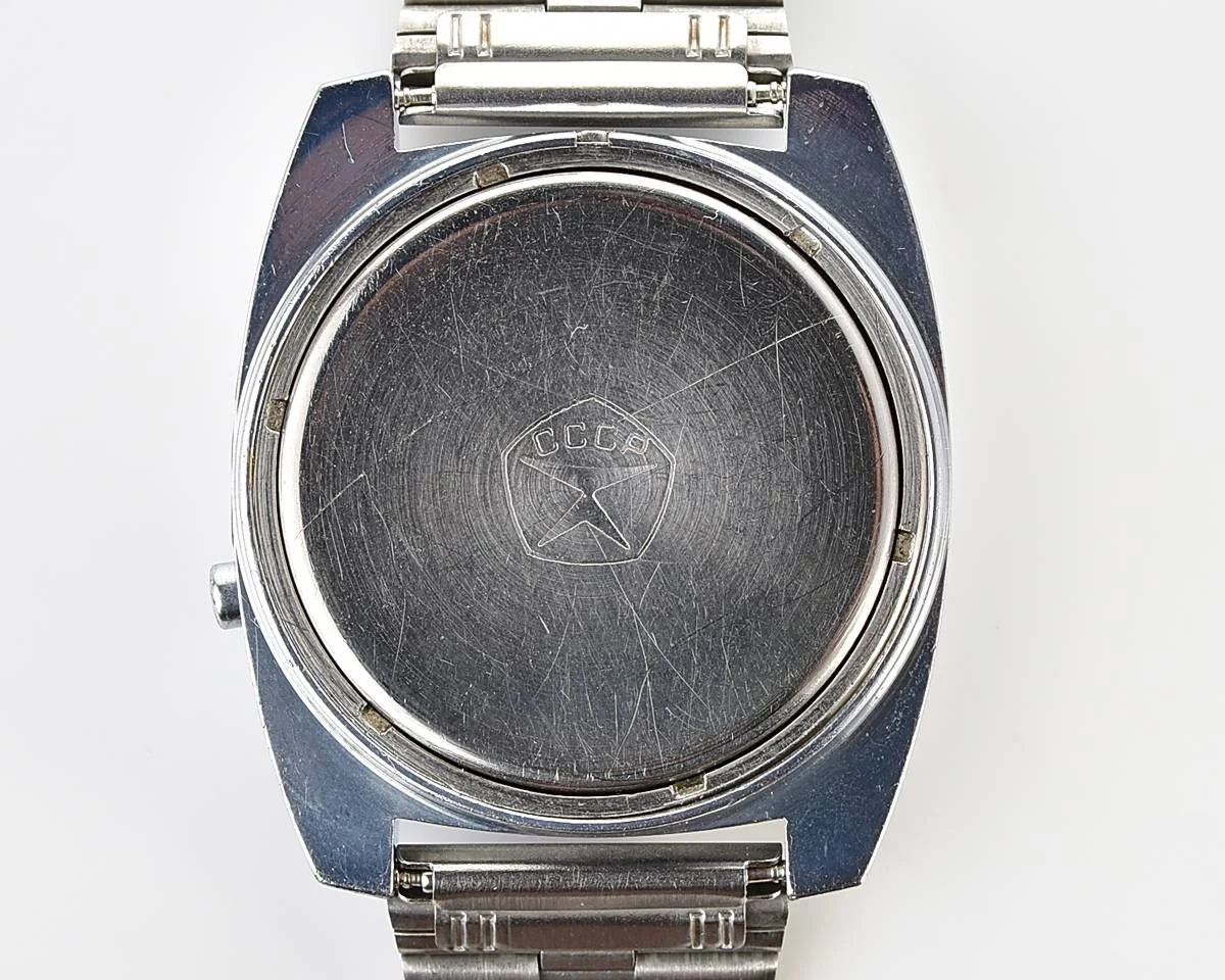 Large vintage USSR digital watch Electronika 5