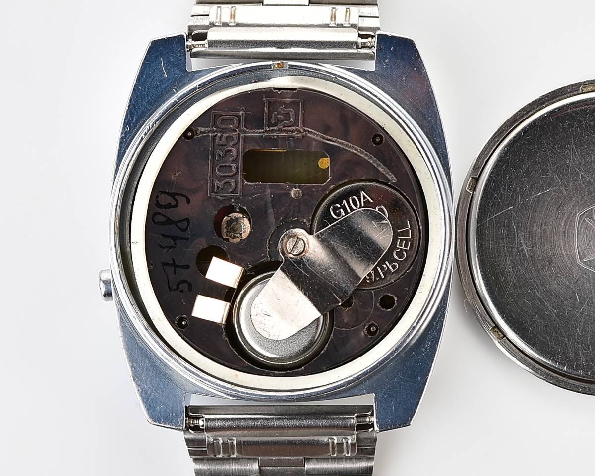 Large vintage USSR digital watch Electronika 5
