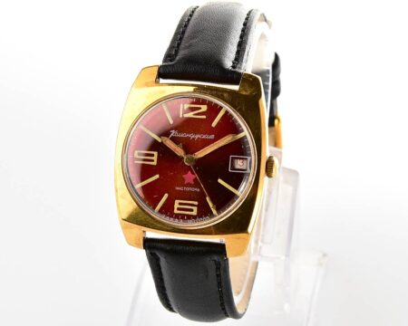 Soviet gold-plated Vostok Komandirskie mechanical watch - Zakaz MO CCCP!