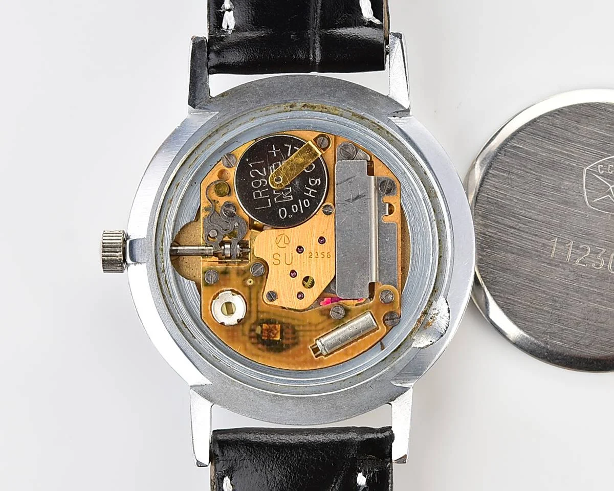 Soviet Luch watch with quartz movement