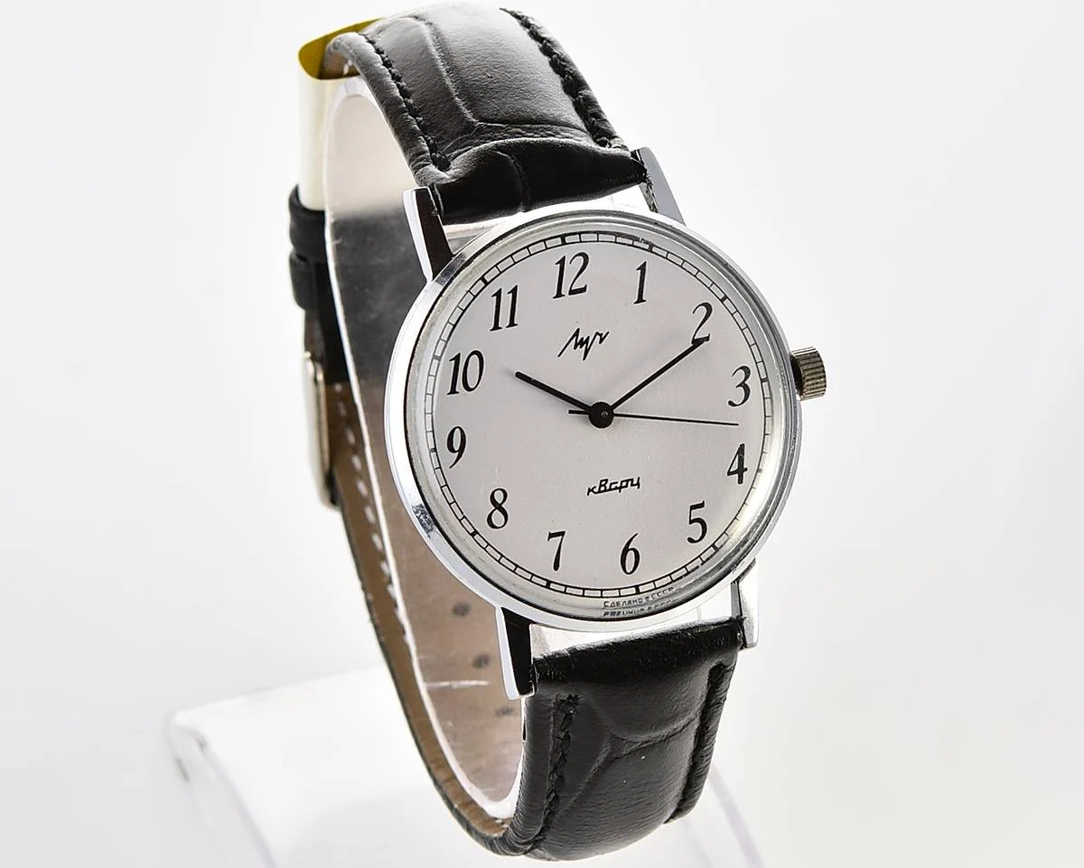 Soviet Luch watch with quartz movement