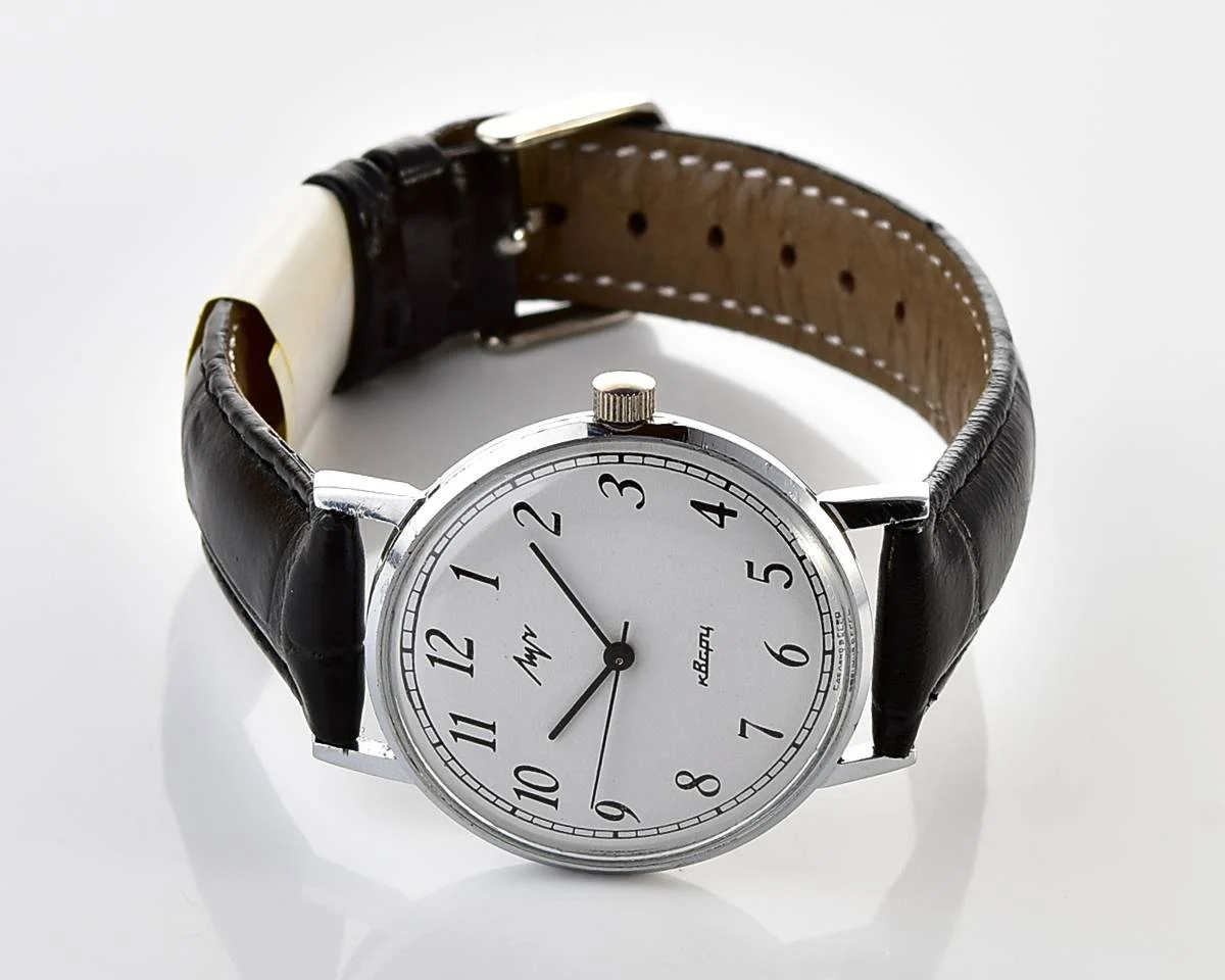 Soviet Luch watch with quartz movement