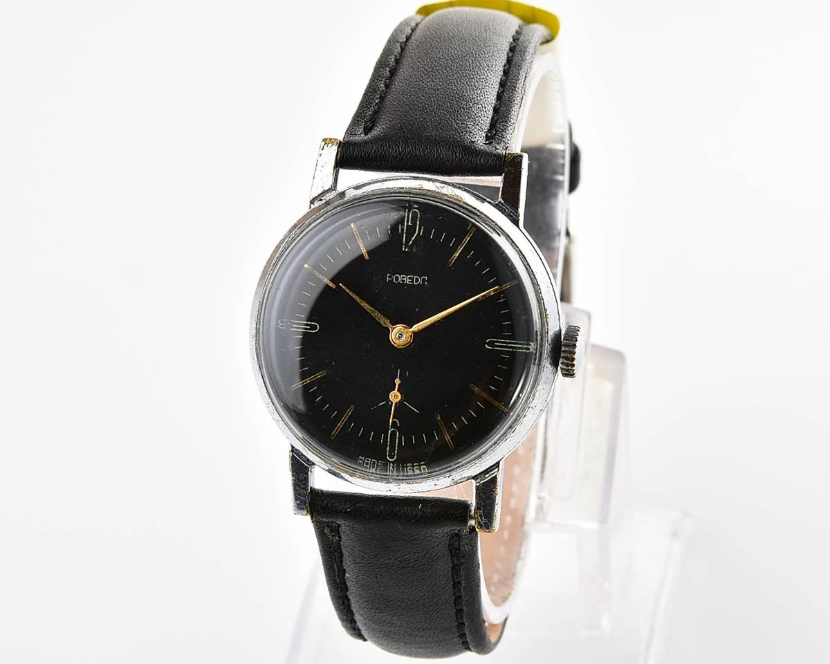 Pobeda Soviet mechanical wristwatch