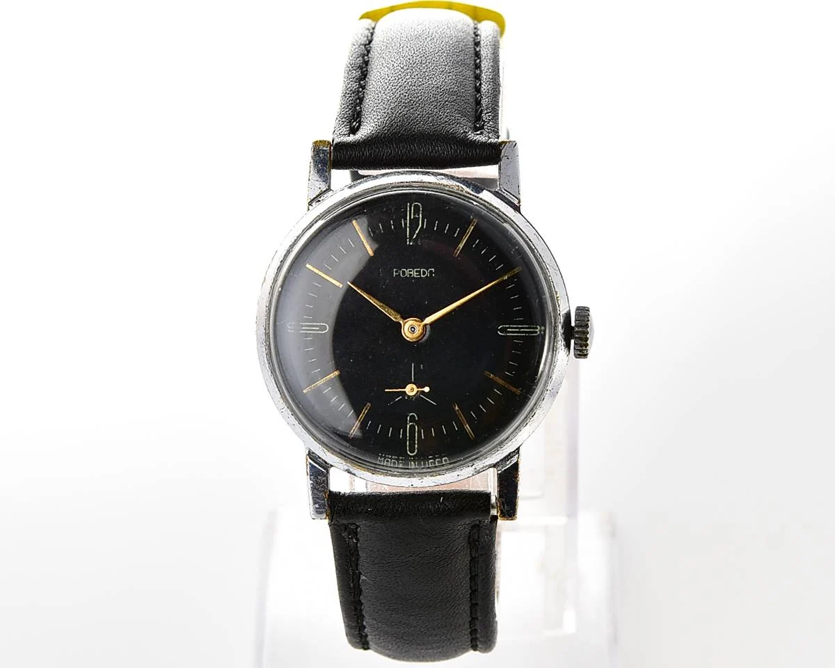Pobeda Soviet mechanical wristwatch
