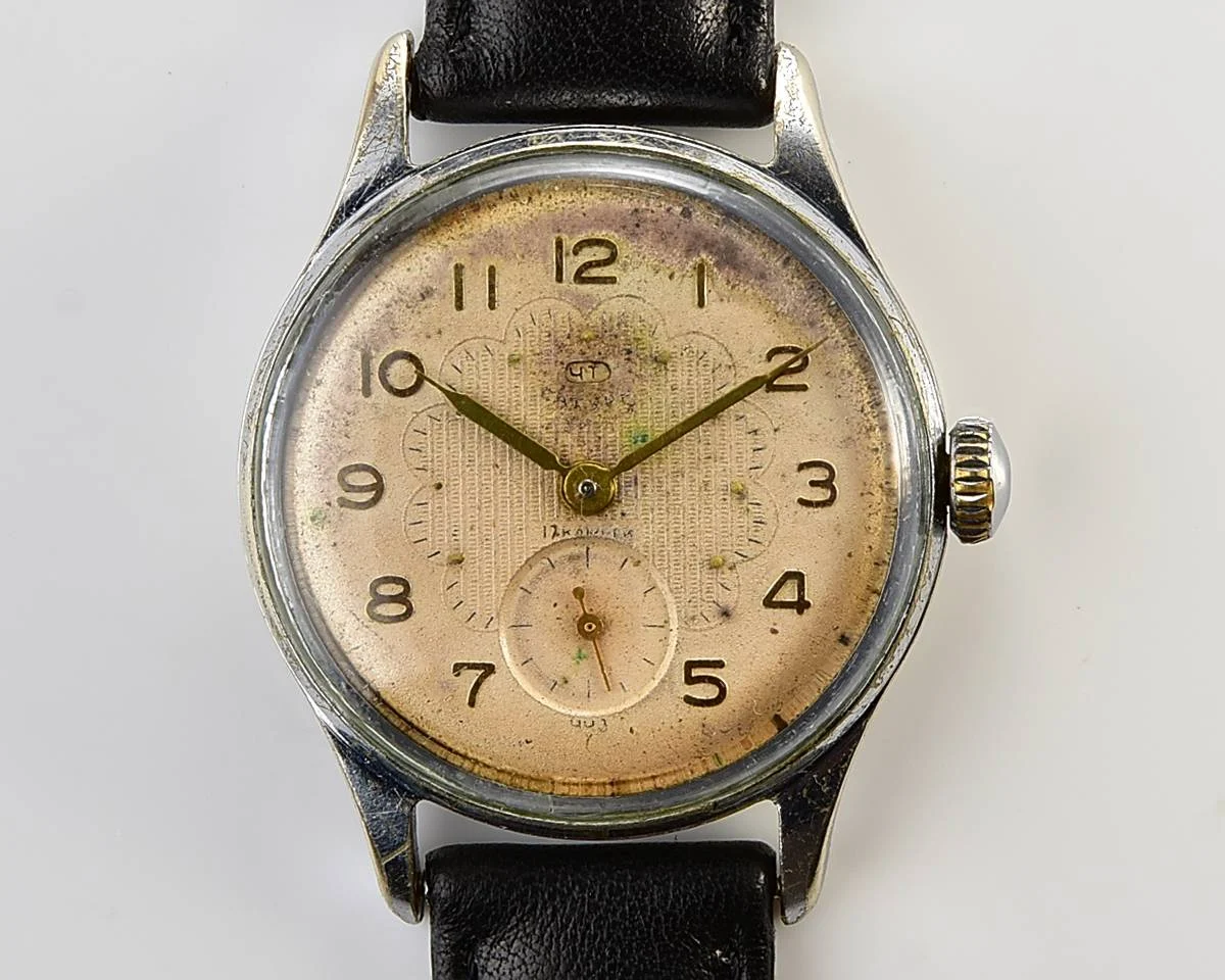 Rare! Vintage Soviet Saturn mechanical watch from the 1950s
