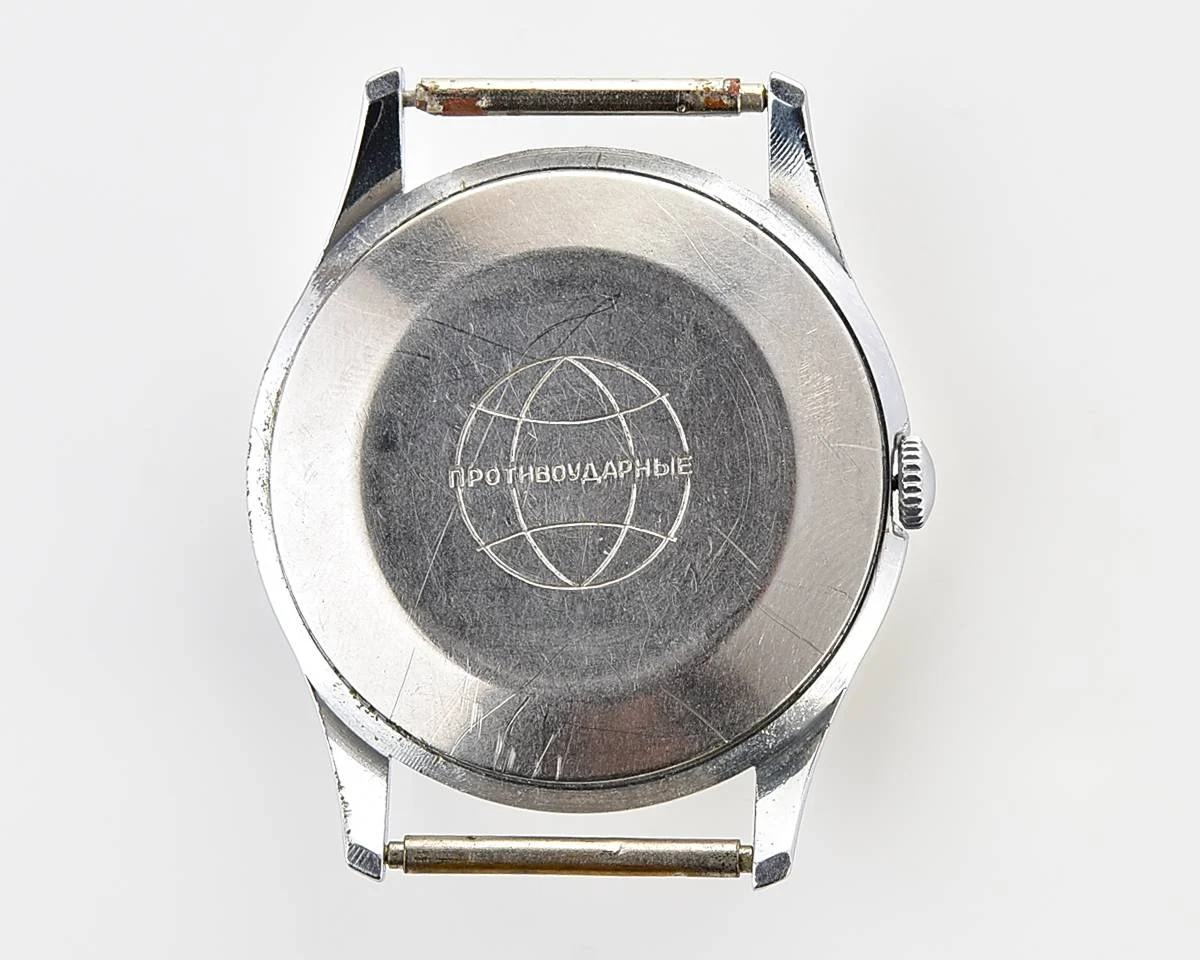 Soviet Raketa Baltica vintage mechanical watch with NATO nylon strap