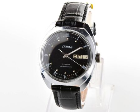 Slava soviet mechanical vintage watch – automatic self-winding movement