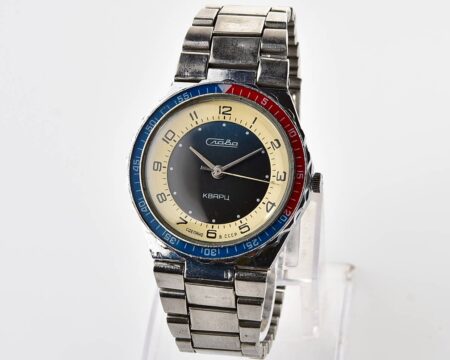 Automatic soviet SLAVA PEPSI with quartz movement