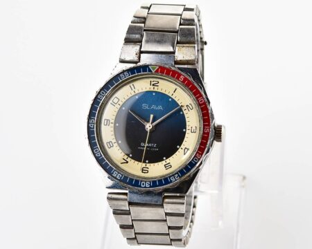 Automatic soviet SLAVA PEPSI with quartz movement
