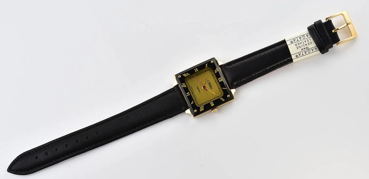 Excellent Soviet Slava with quartz movement in unusual square body