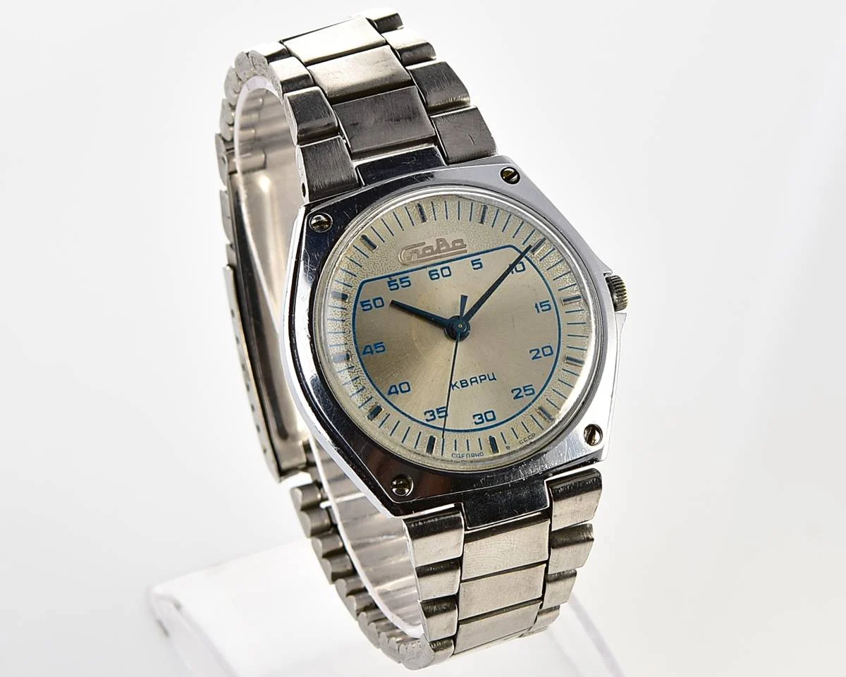 Soviet Slava with quartz movement