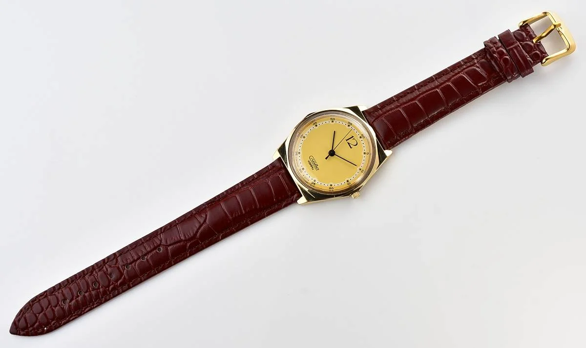 Soviet Slava watch with quartz movement
