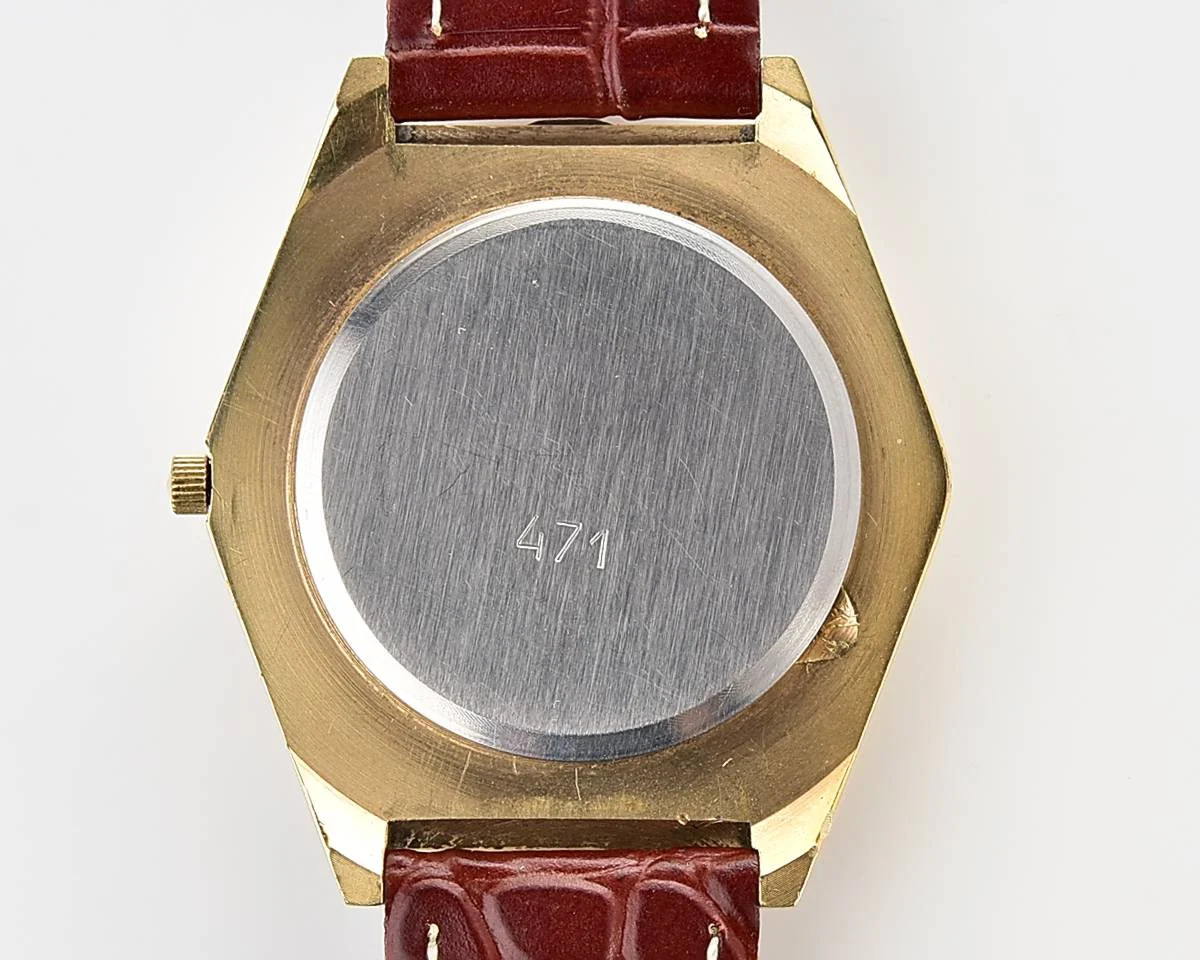 Soviet Slava watch with quartz movement