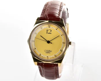 Soviet Slava watch with quartz movement