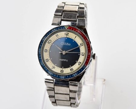 Automatic soviet SLAVA PEPSI with quartz movement