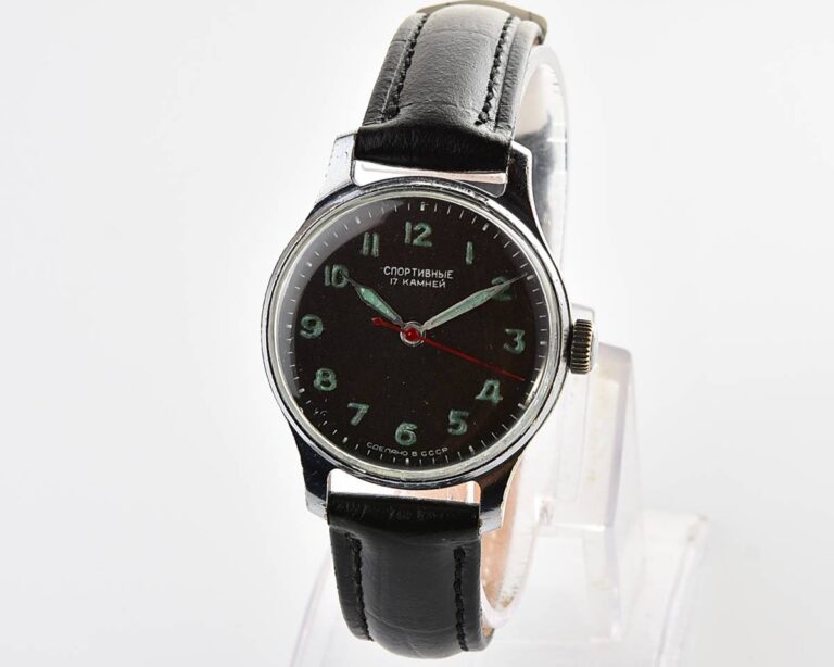 Vintage soviet SPORTIVNIE mechanical watch, 3rd quarter of 1957!