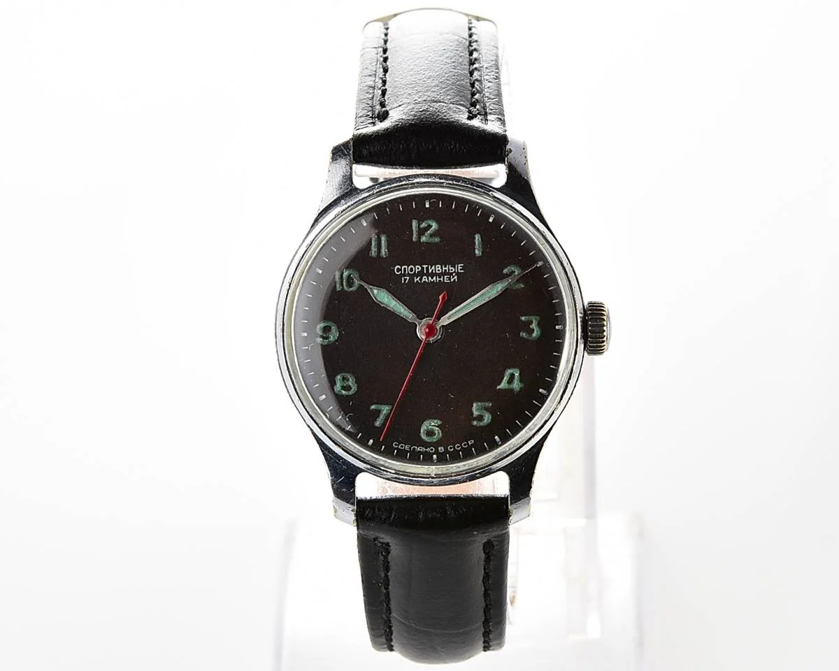 Vintage Soviet Sportivnie mechanical watch, 3rd quarter of 1957!