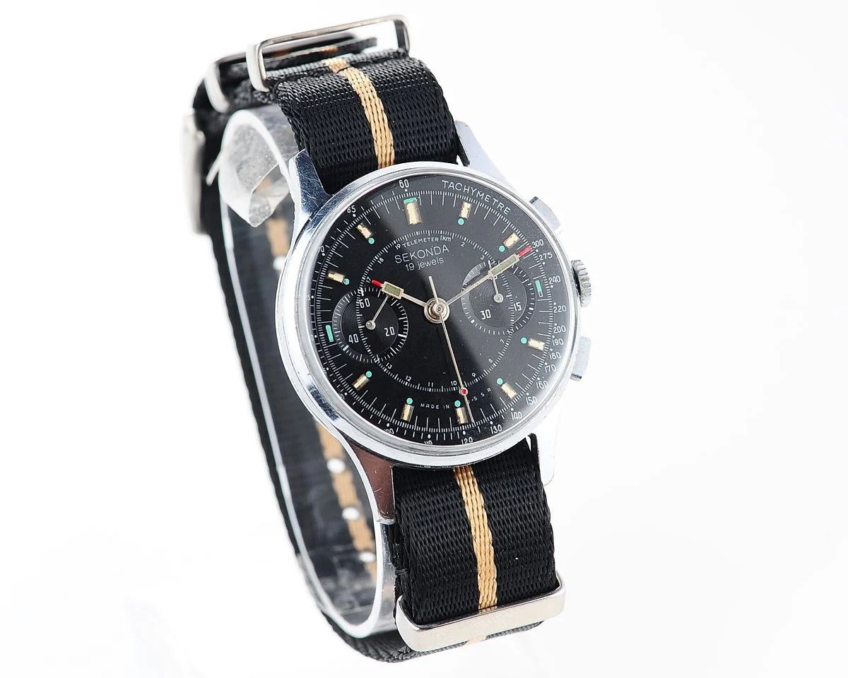Rare: Sekonda 3017 "Strela" chronograph chronometer mechanical watch