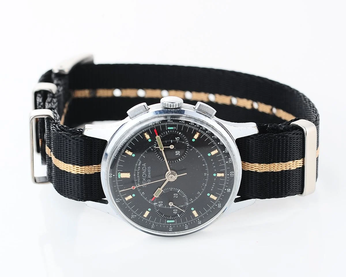 watch Sekonda-Strela Chronograph black 12777-SCS_5978