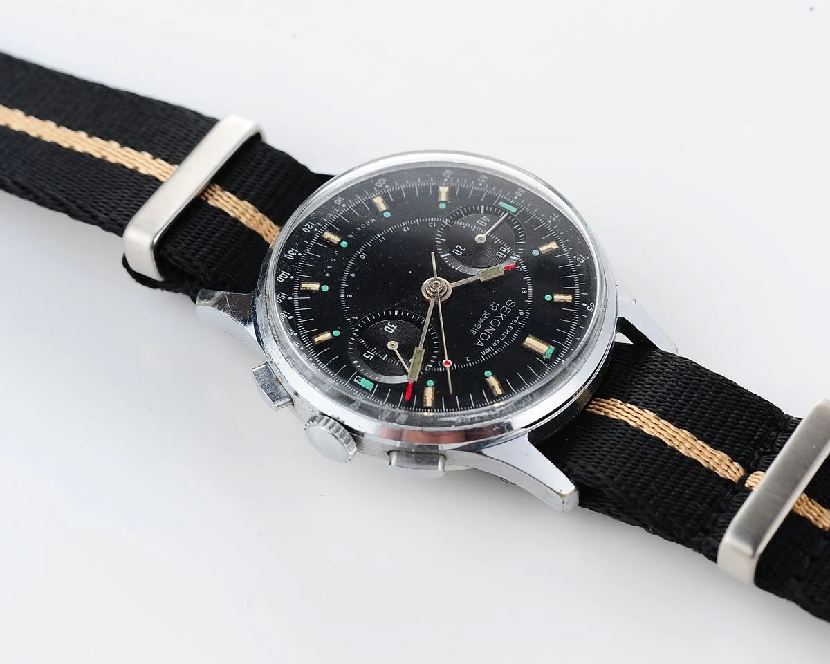 Rare: Sekonda 3017 "Strela" chronograph chronometer mechanical watch