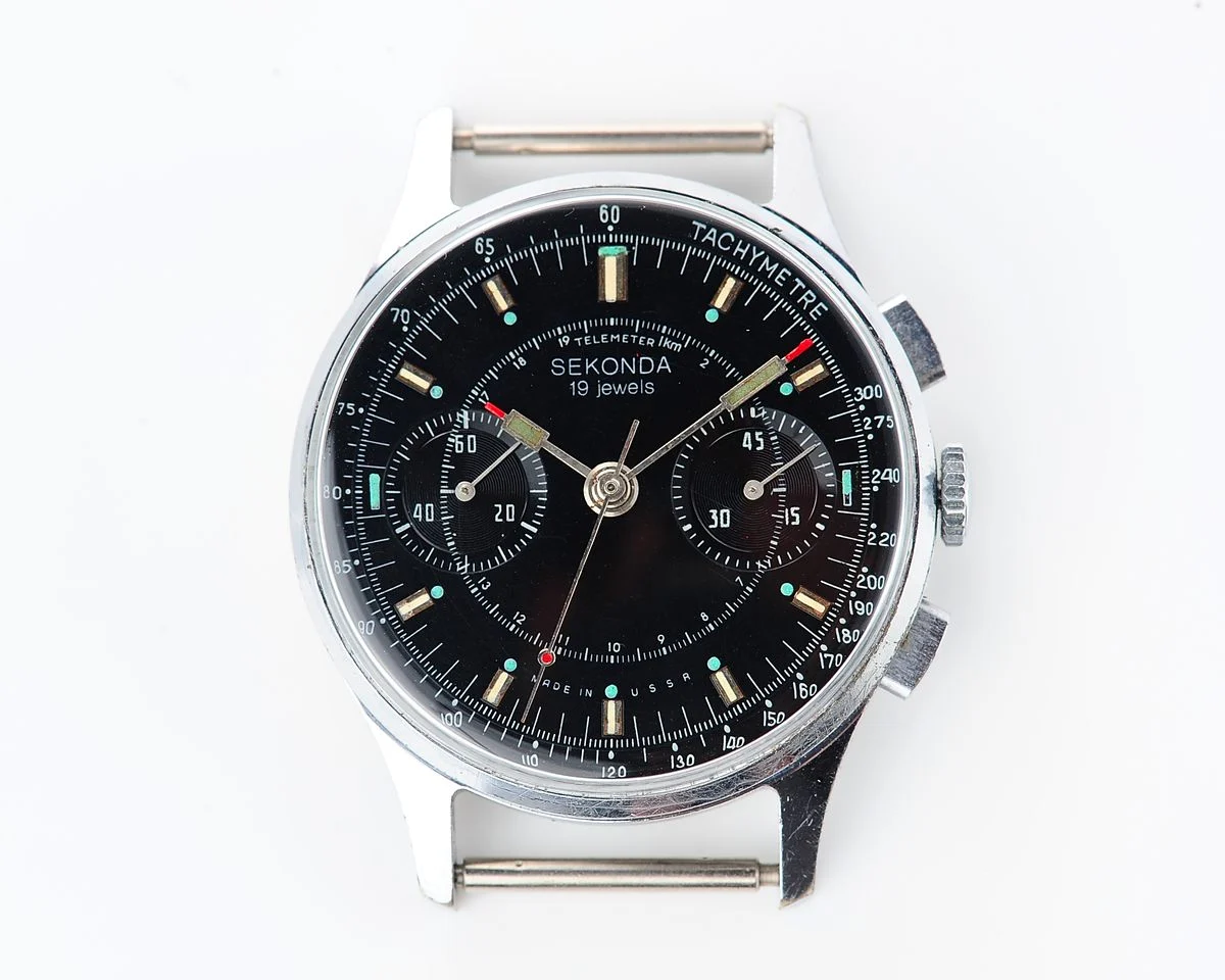 Rare: Sekonda 3017 "Strela" chronograph chronometer mechanical watch